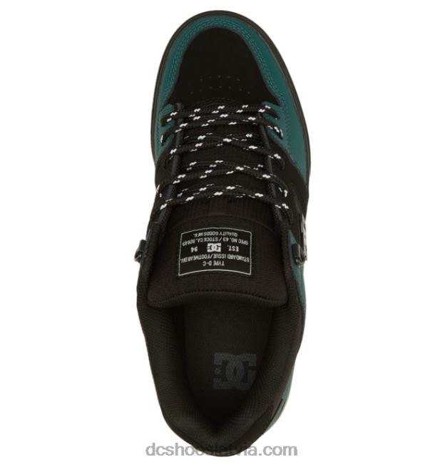 N008N289 vīriešu tīri ziemas slidošanas apavi melns/zaļš DC Shoes