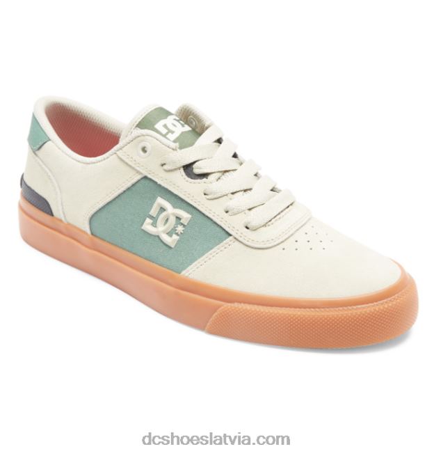 N008N28 vīriešu teknic s slidas kurpes iedegums/zaļš DC Shoes