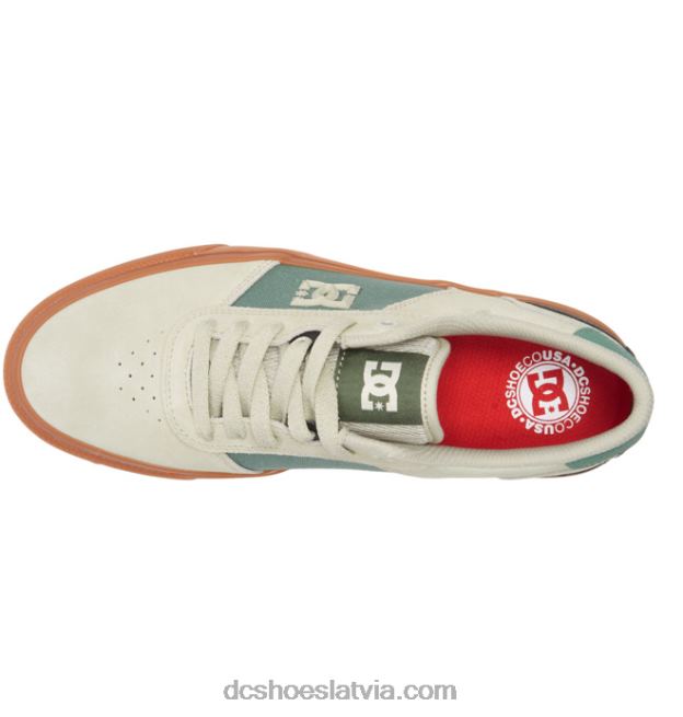 N008N28 vīriešu teknic s slidas kurpes iedegums/zaļš DC Shoes