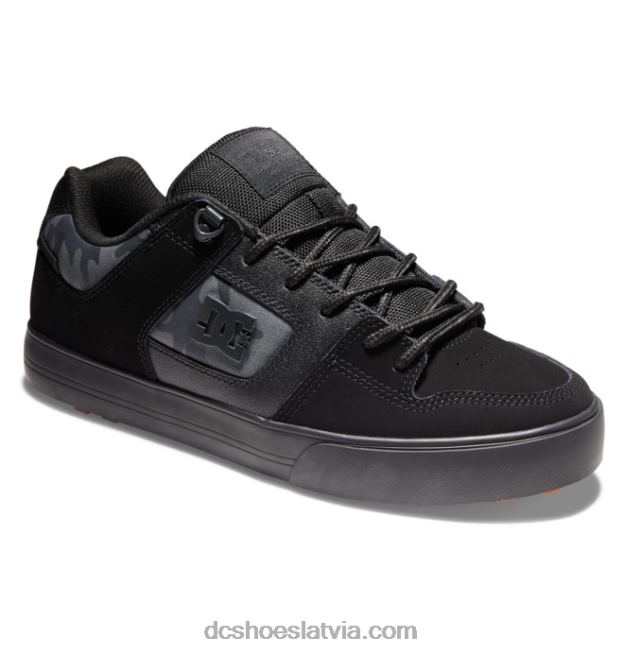 N008N293 vīriešu tīri ziemas slidošanas apavi melna/kamo apdruka DC Shoes