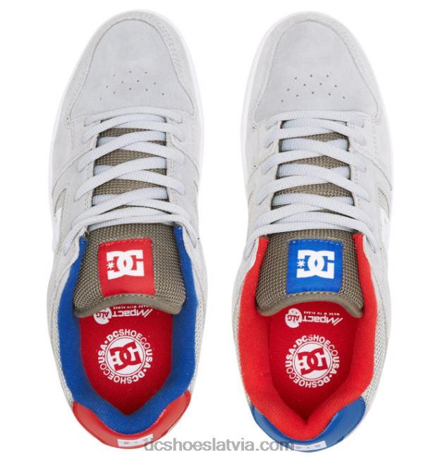 N008N308 vīriešu manteca 4 slidu kurpes pelēks DC Shoes