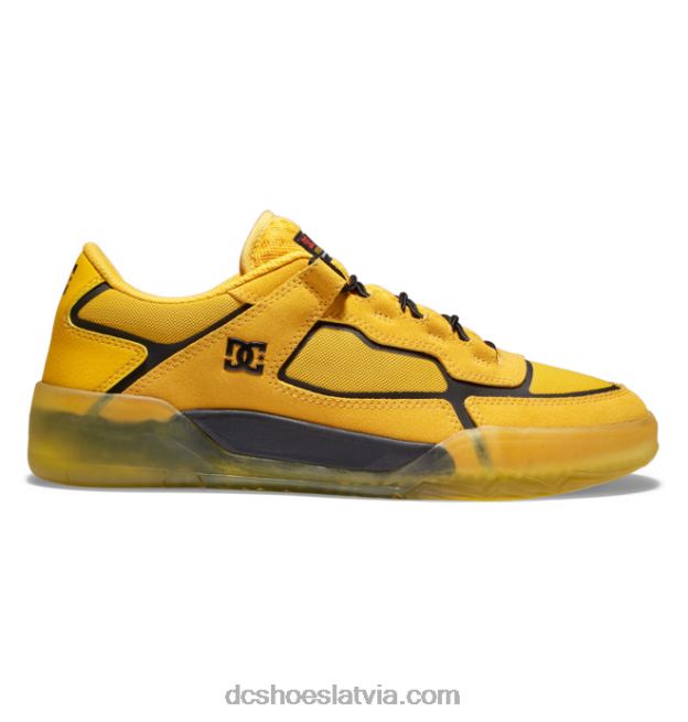 N008N337 vīriešu dc metriskās slidošanas kurpes zelts/melns DC Shoes