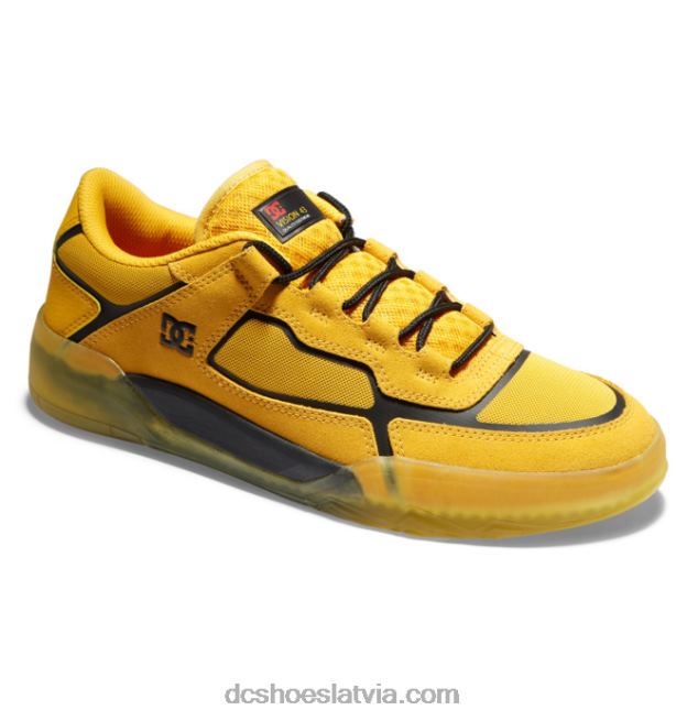 N008N337 vīriešu dc metriskās slidošanas kurpes zelts/melns DC Shoes