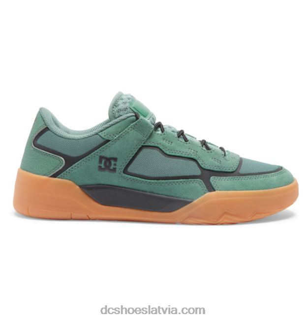 N008N339 vīriešu dc metriskās slidošanas kurpes olīvu DC Shoes