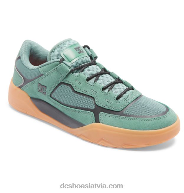 N008N339 vīriešu dc metriskās slidošanas kurpes olīvu DC Shoes
