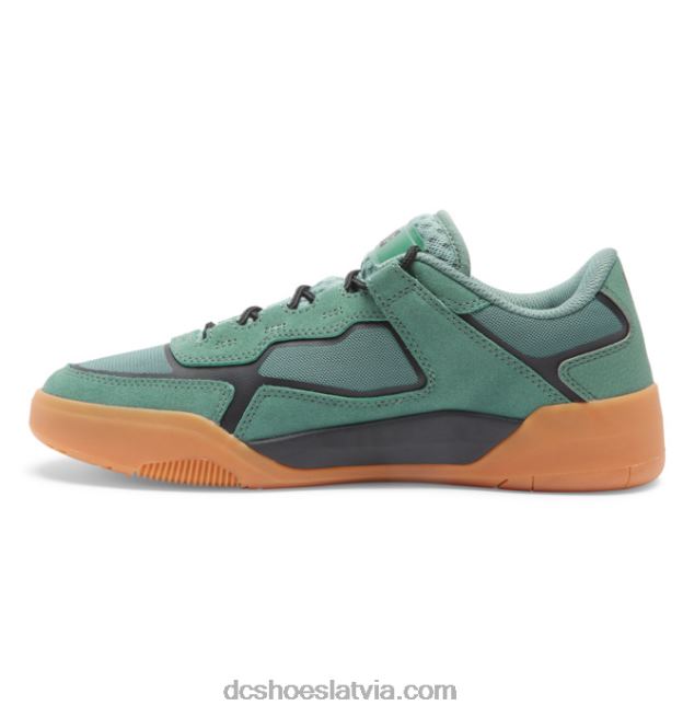 N008N339 vīriešu dc metriskās slidošanas kurpes olīvu DC Shoes