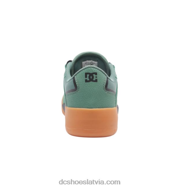 N008N339 vīriešu dc metriskās slidošanas kurpes olīvu DC Shoes