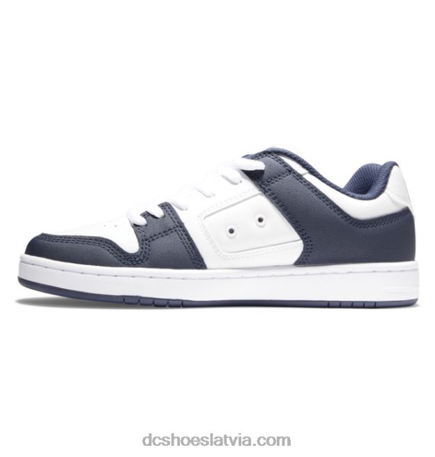 N008N356 vīriešu manteca 4 slidu kurpes dc navy/balts DC Shoes