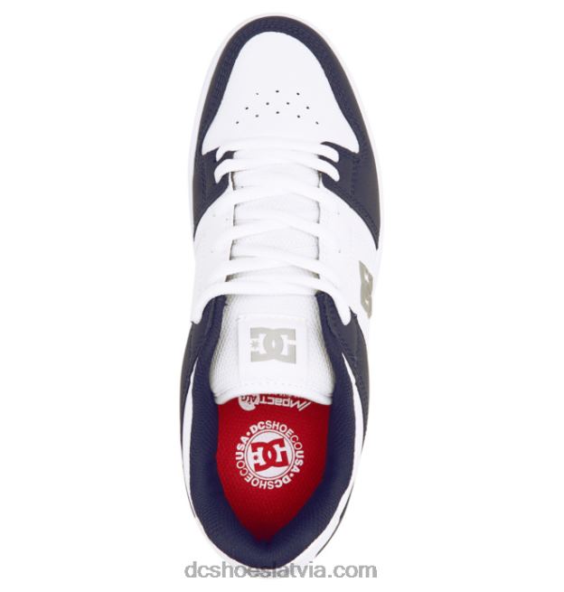N008N356 vīriešu manteca 4 slidu kurpes dc navy/balts DC Shoes