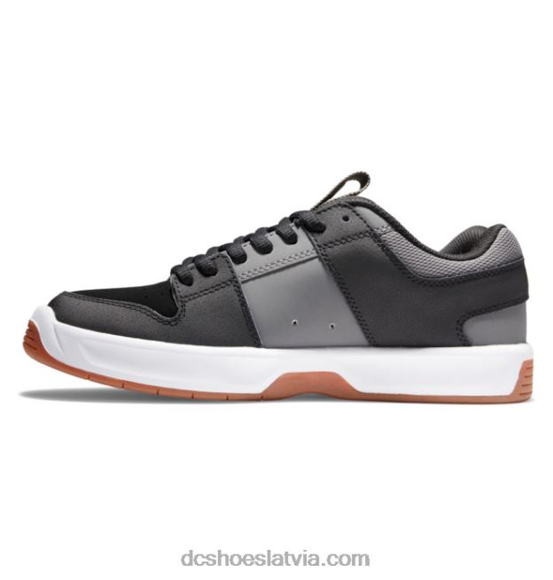 N008N390 vīriešu lynx zero skate kurpes melns/pelēks/dzeltens DC Shoes