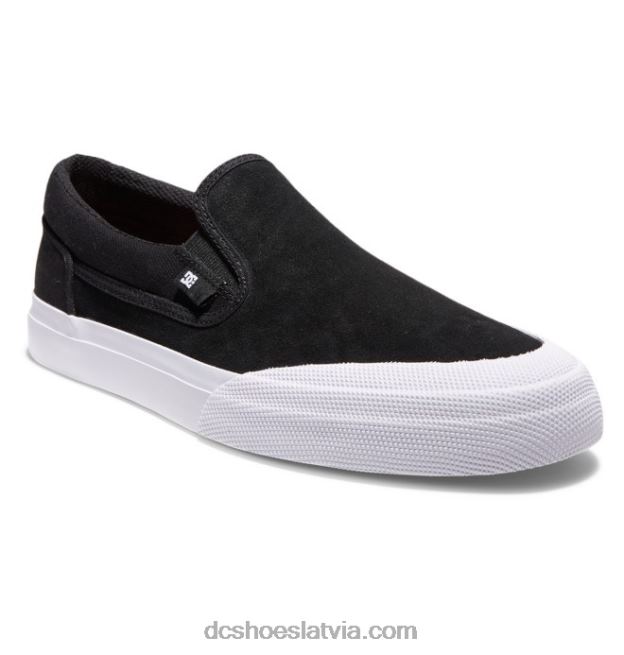 N008N391 vīriešu manuālas rt slip-on slidas kurpes melns balts DC Shoes