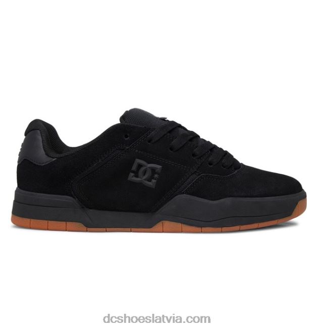 N008N147 vīriešu centrālie apavi melns/gumija DC Shoes
