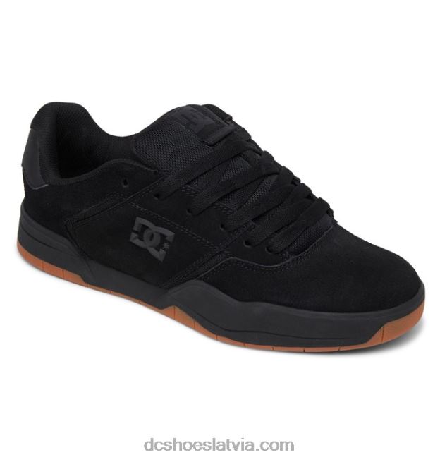 N008N147 vīriešu centrālie apavi melns/gumija DC Shoes