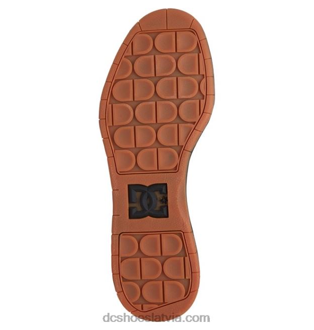 N008N147 vīriešu centrālie apavi melns/gumija DC Shoes