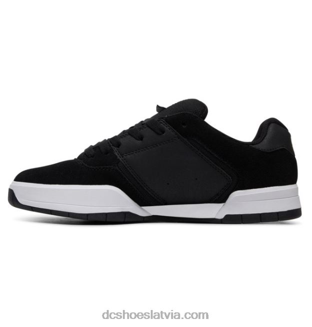 N008N151 vīriešu centrālie apavi melns balts DC Shoes