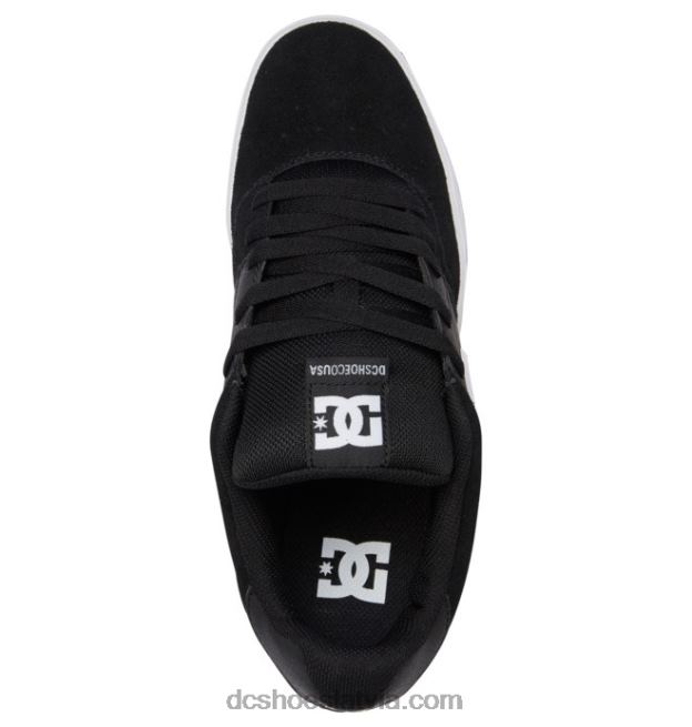 N008N151 vīriešu centrālie apavi melns balts DC Shoes