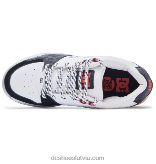 N008N152 daudzpusīgi vīriešu apavi balts/melns/zils DC Shoes