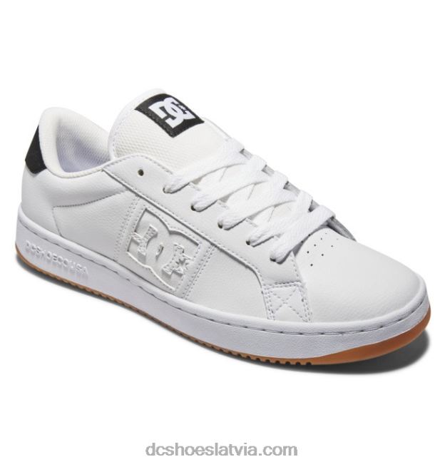 N008N153 vīriešu uzbrucēju kurpes balts/melns/gumija DC Shoes