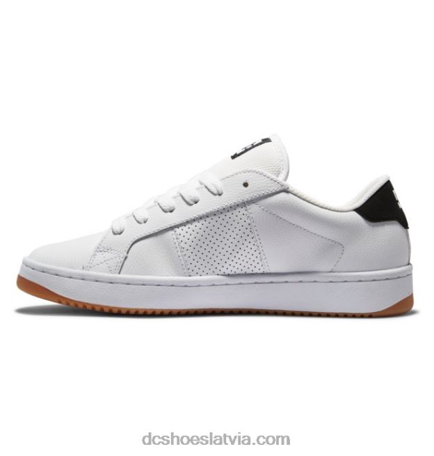 N008N153 vīriešu uzbrucēju kurpes balts/melns/gumija DC Shoes