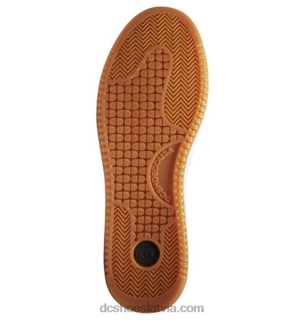 N008N153 vīriešu uzbrucēju kurpes balts/melns/gumija DC Shoes