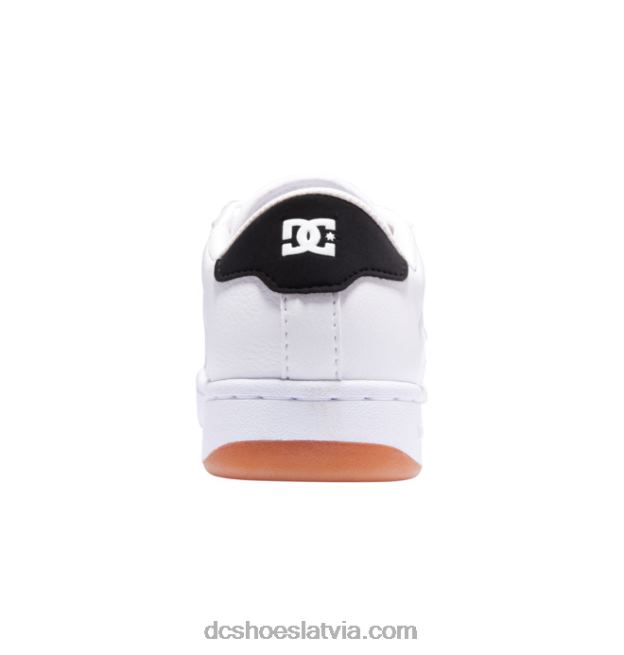 N008N153 vīriešu uzbrucēju kurpes balts/melns/gumija DC Shoes