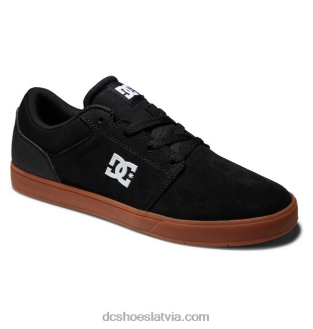 N008N164 krīze 2 - apavi vīriešiem melns/gumija DC Shoes