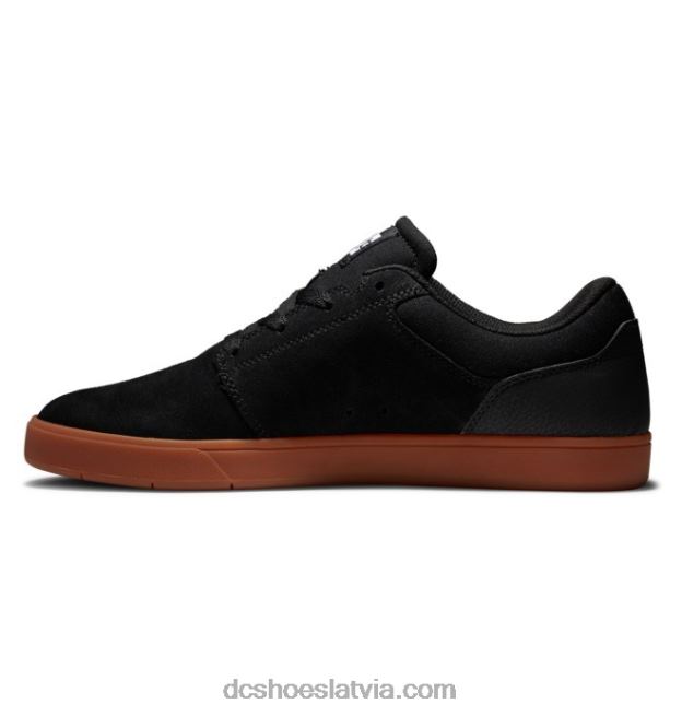 N008N164 krīze 2 - apavi vīriešiem melns/gumija DC Shoes