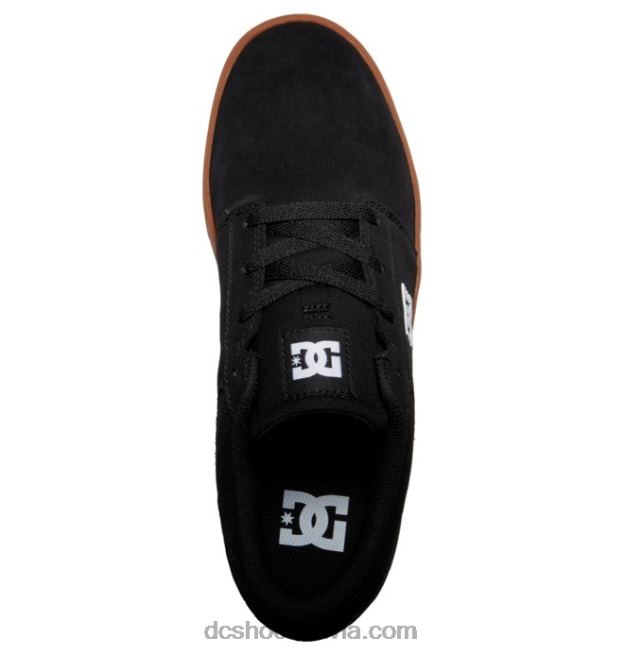 N008N164 krīze 2 - apavi vīriešiem melns/gumija DC Shoes