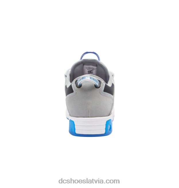 N008N16 vīriešu metriskās shanahan kurpes pelēks/balts/zils DC Shoes