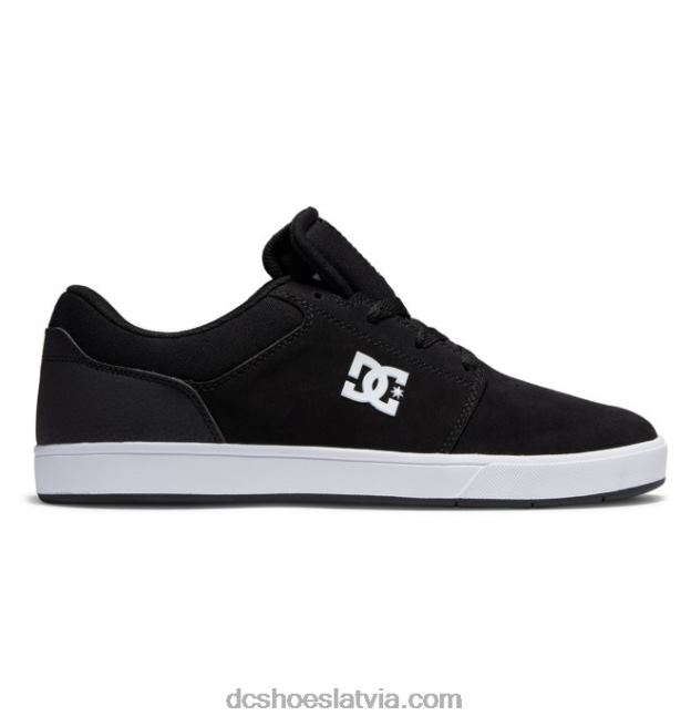 N008N182 krīze 2 - apavi vīriešiem melns balts DC Shoes