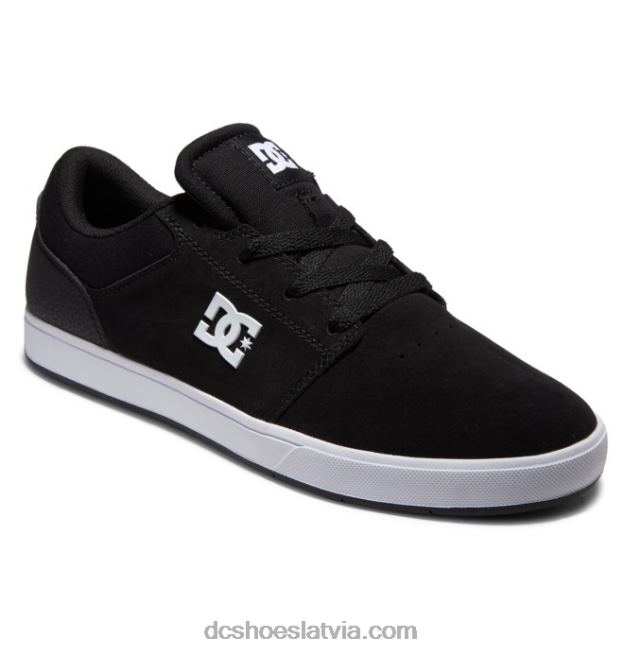 N008N182 krīze 2 - apavi vīriešiem melns balts DC Shoes