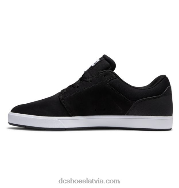 N008N182 krīze 2 - apavi vīriešiem melns balts DC Shoes