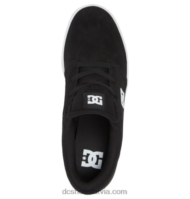 N008N182 krīze 2 - apavi vīriešiem melns balts DC Shoes