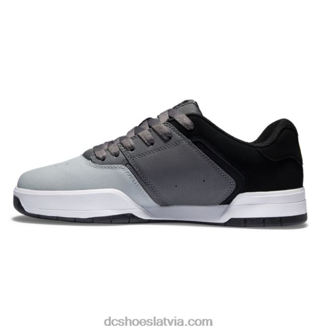 N008N196 vīriešu centrālie apavi melns/pelēks/dzeltens DC Shoes