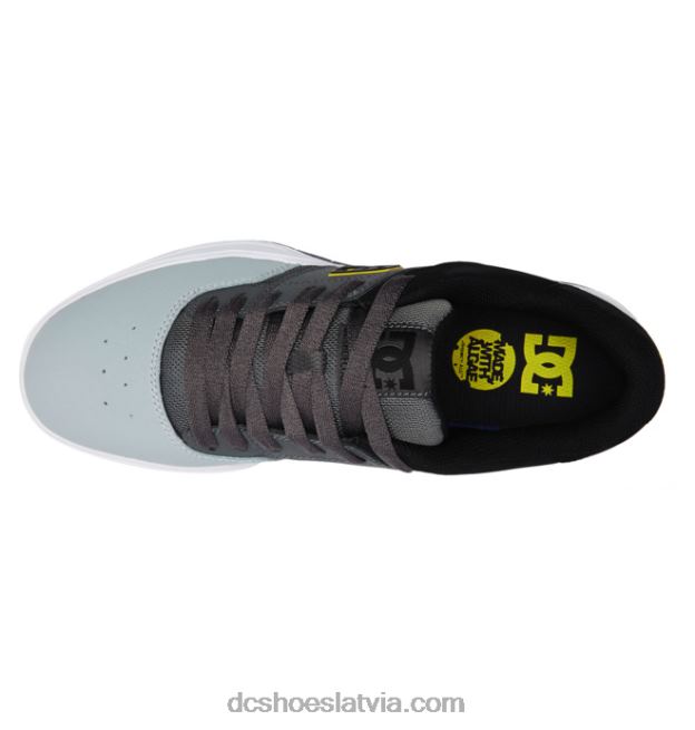 N008N196 vīriešu centrālie apavi melns/pelēks/dzeltens DC Shoes