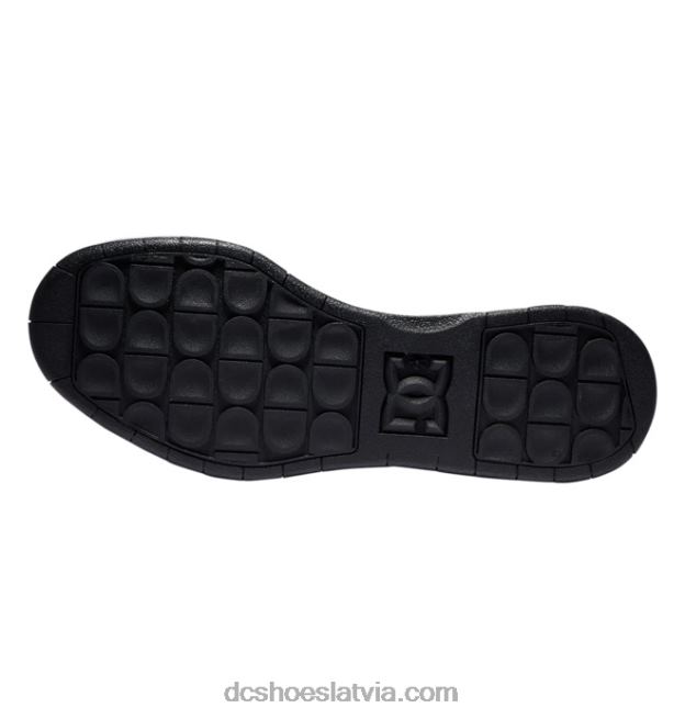 N008N196 vīriešu centrālie apavi melns/pelēks/dzeltens DC Shoes
