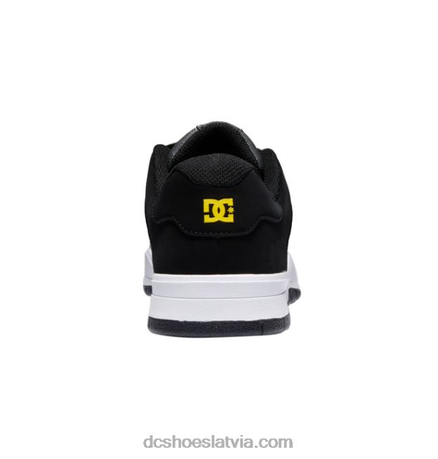 N008N196 vīriešu centrālie apavi melns/pelēks/dzeltens DC Shoes