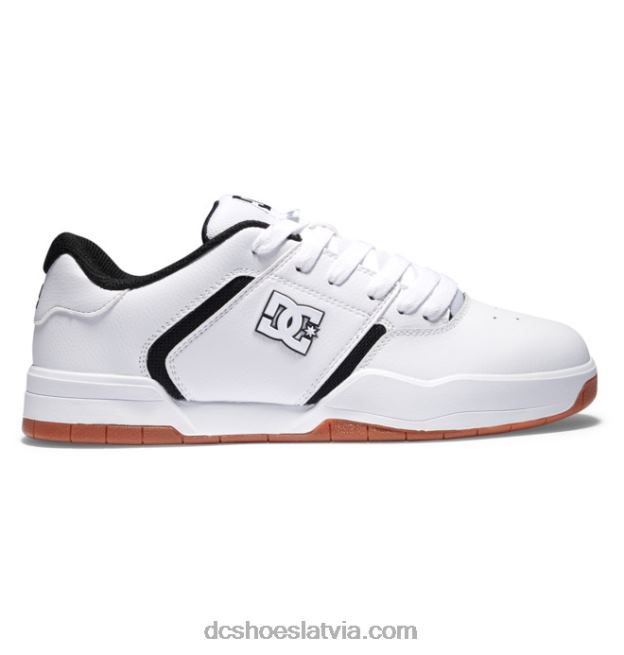 N008N197 vīriešu centrālie apavi balts/melns/gumija DC Shoes