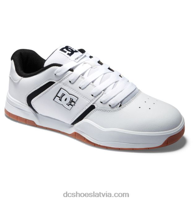 N008N197 vīriešu centrālie apavi balts/melns/gumija DC Shoes