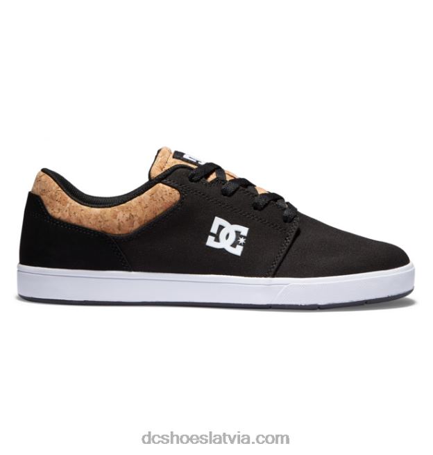 N008N198 krīze 2 - apavi vīriešiem melns/iedegums DC Shoes