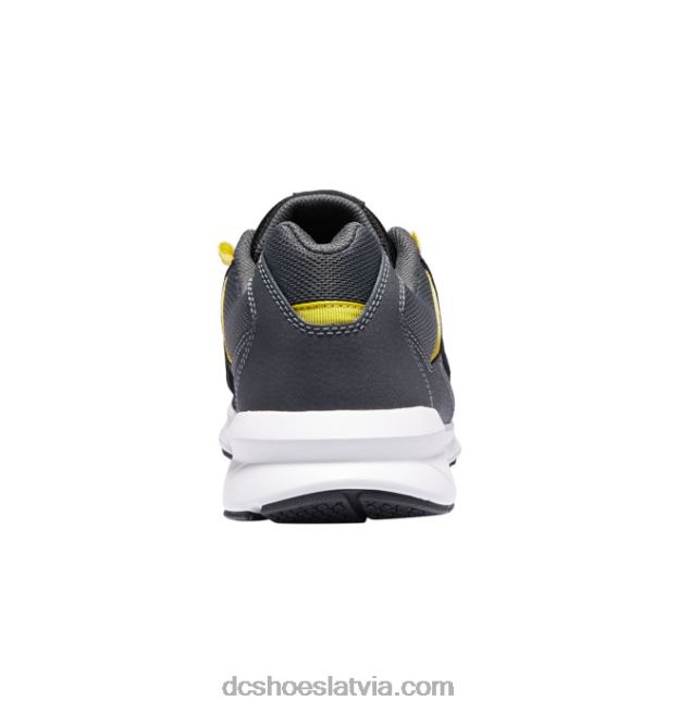 N008N23 vīriešu skyline vieglie apavi melns/pelēks/dzeltens DC Shoes
