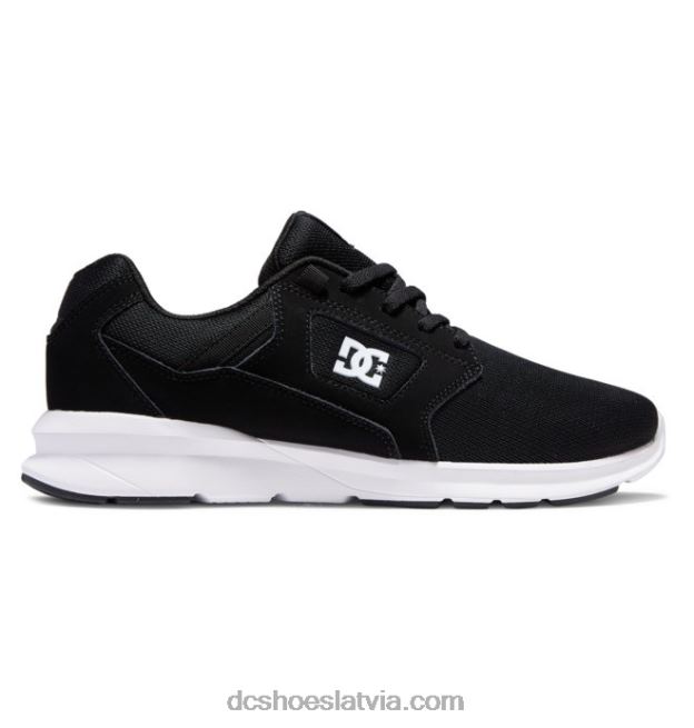 N008N284 vīriešu skyline vieglie apavi melns balts DC Shoes