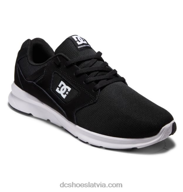 N008N284 vīriešu skyline vieglie apavi melns balts DC Shoes