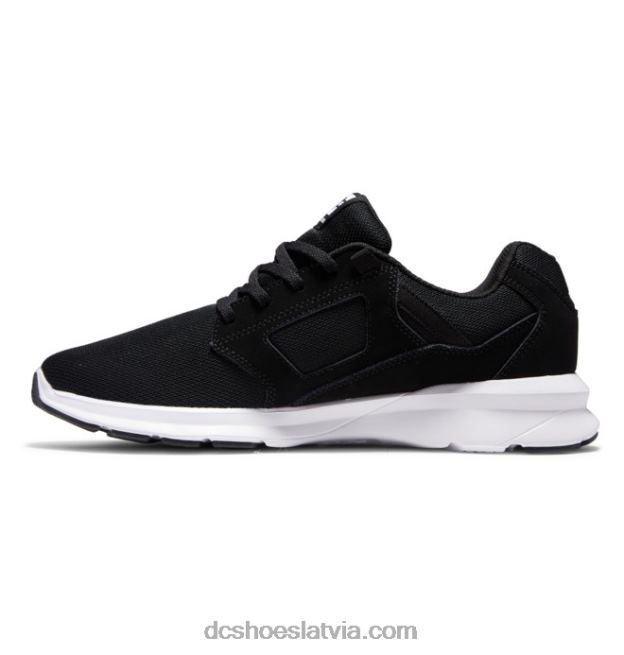 N008N284 vīriešu skyline vieglie apavi melns balts DC Shoes