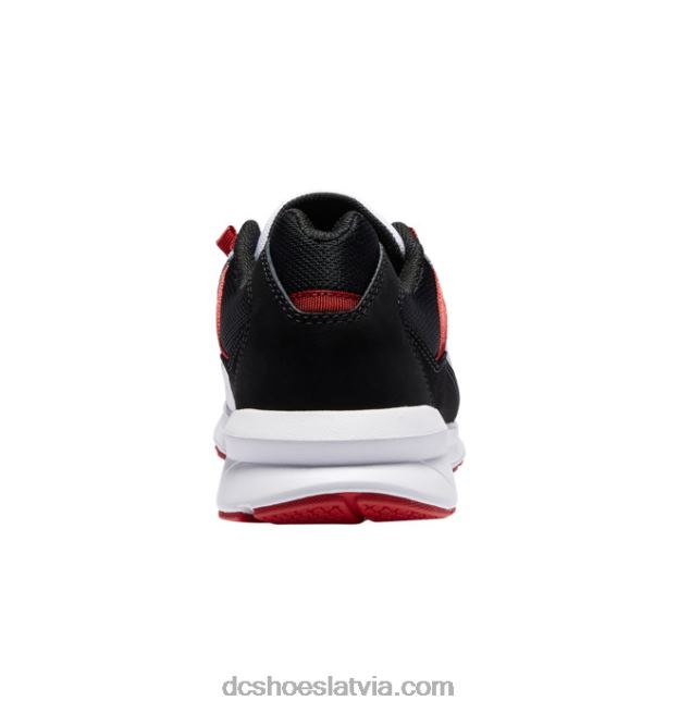 N008N290 vīriešu skyline vieglie apavi balts/melns/īsts sarkans DC Shoes