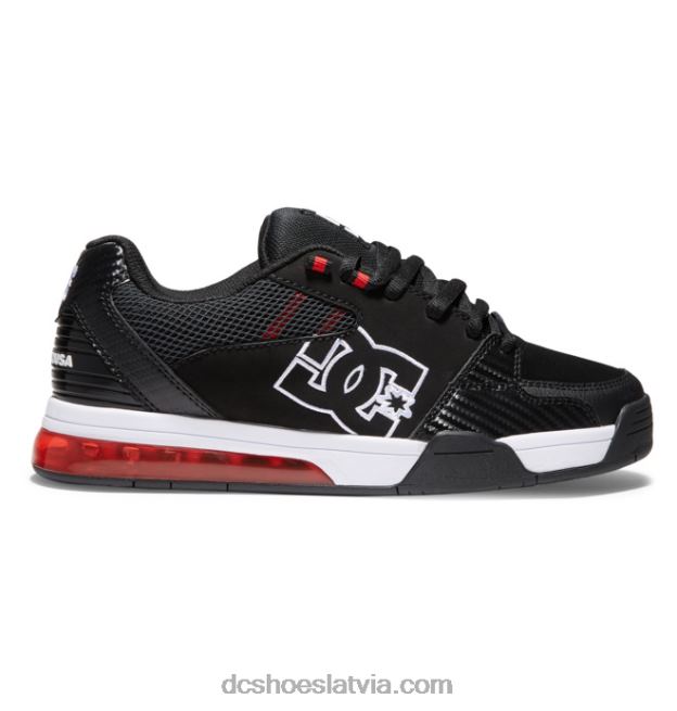 N008N311 daudzpusīgi vīriešu apavi melns/balts/atlētisks sarkans DC Shoes