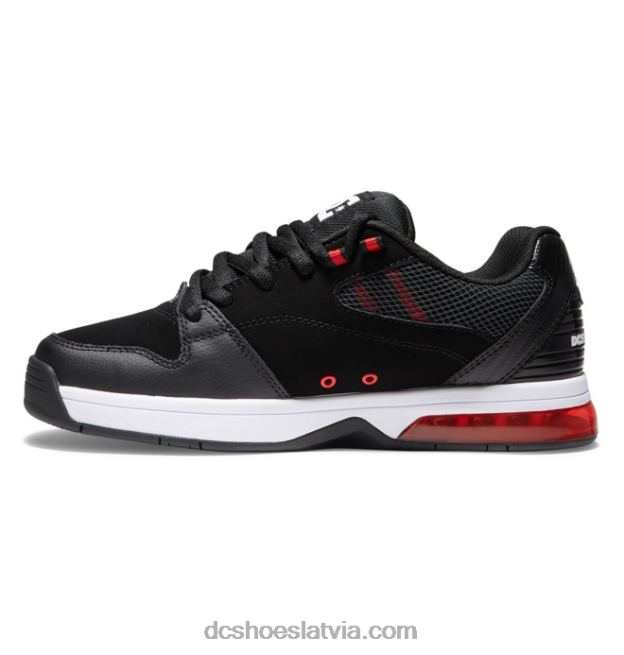 N008N311 daudzpusīgi vīriešu apavi melns/balts/atlētisks sarkans DC Shoes