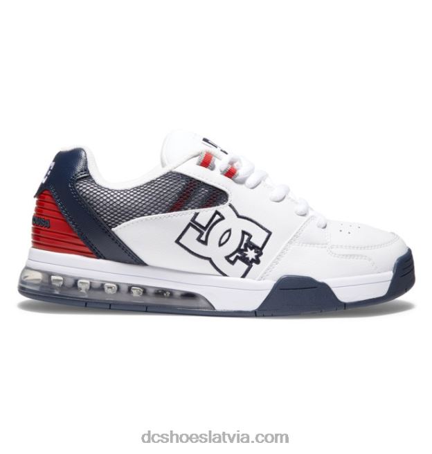 N008N312 daudzpusīgi vīriešu apavi balts/sarkans/zils DC Shoes