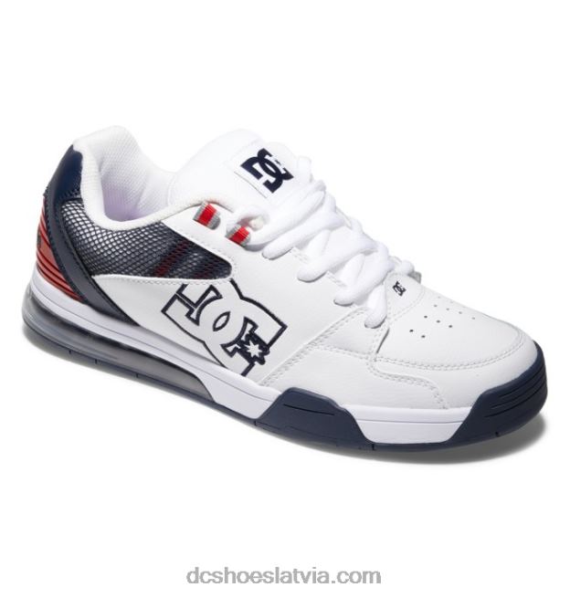 N008N312 daudzpusīgi vīriešu apavi balts/sarkans/zils DC Shoes
