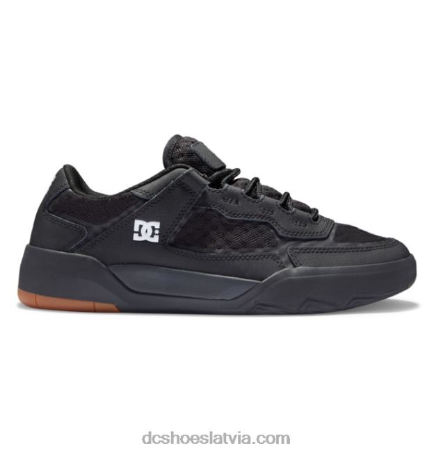 N008N325 vīriešu metriskās kurpes melns/gumija DC Shoes